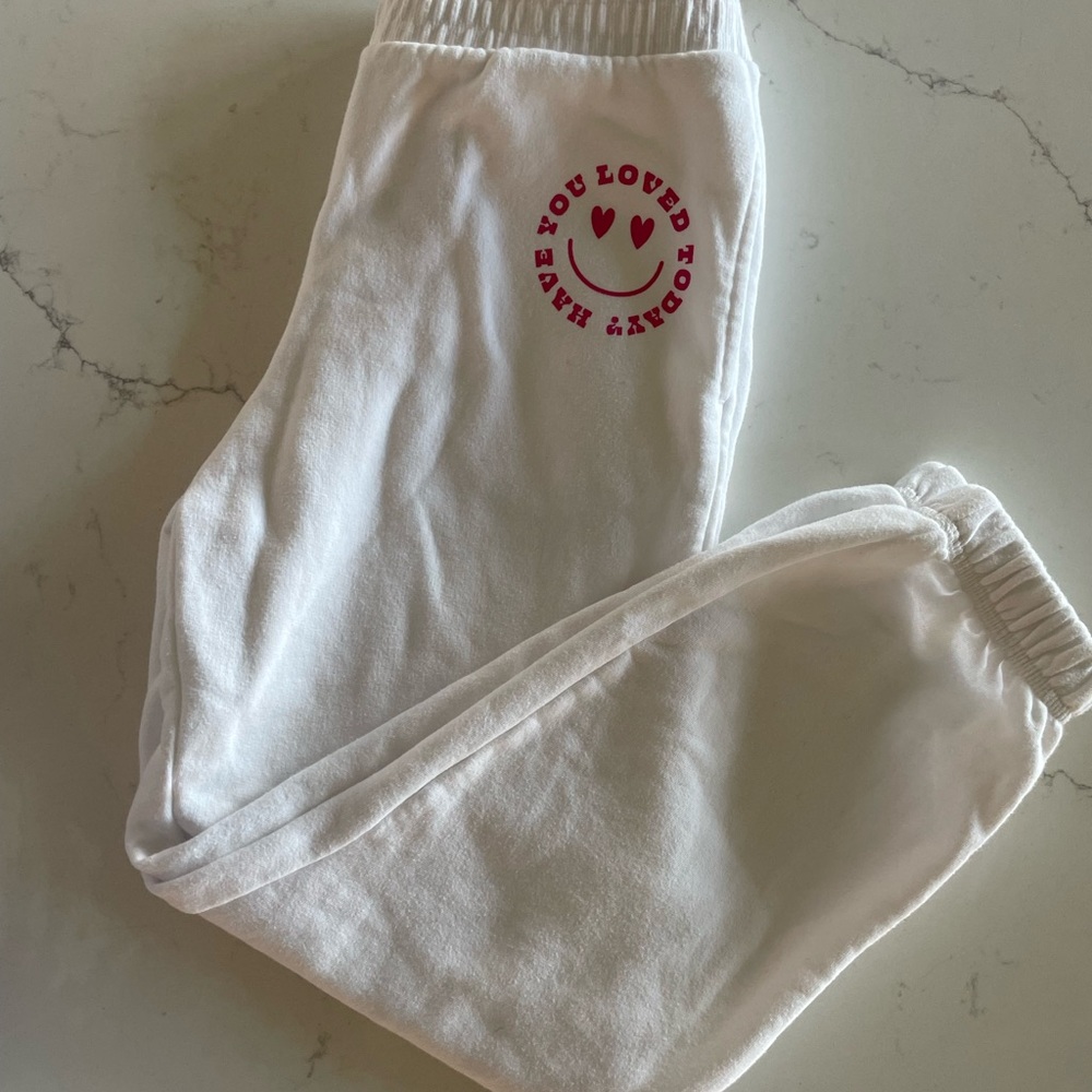 Art Class girls white sweat pants